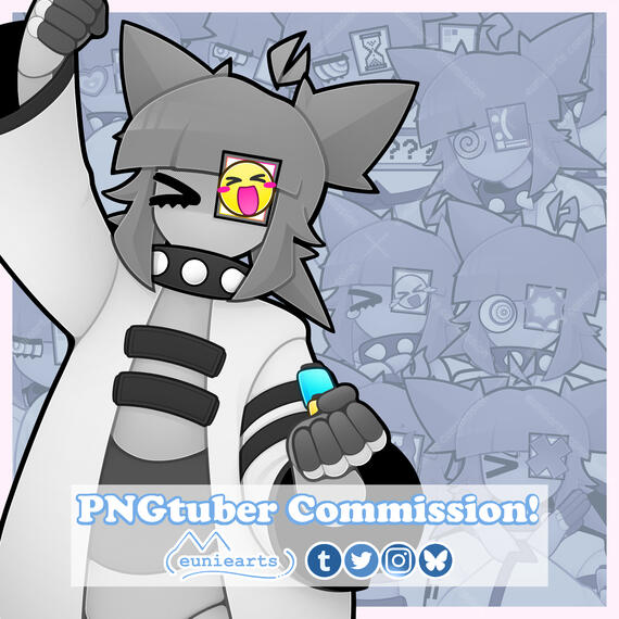 2025 : Full-color PNGtuber set (x13) for Jpegtan! OC belongs to them!